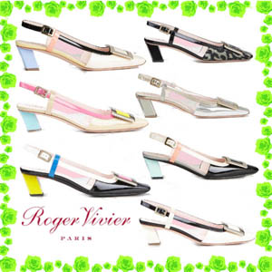 ロジェ ヴィヴィエ サンダル コピー 7色☆Roger Vivier☆スリングバック ベル ヴィヴィエ パンプスRVW006256005ES0E89