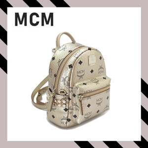 MCM リュック 偽物 MCM スーパーコピー エムシーエム バッグ ミニリュックサック STARK MMK AAVE14 T1001