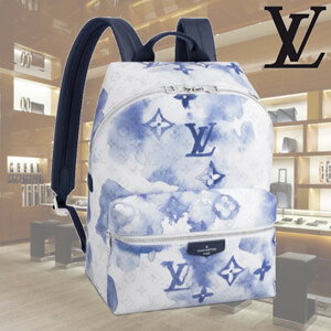 ルイヴィトン リュック 偽物 LV ウォーターカラー WATERCOLOR 21SS☆ モノグラム バックパック M45760