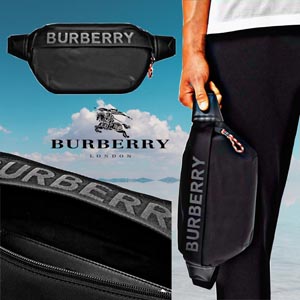 バーバリー ベルトバッグ コピー 新作★Burberry Logo ShoulderBag★ショルダーバッグ