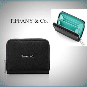 【日本未入荷】ティファニー ミニ財布 コピー ウォレット ティファニーブルー ジップ小銭入れ☆Tiffany&Co.☆開くと