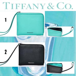 大人気！ティファニー コインケース コピー☆Tiffany&Co ティファニー レザー☆２色☆送料込