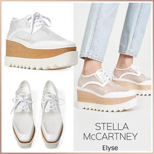 ステラマッカートニー スニーカー 偽物 エリス【Stella McCartney】Elyse プラットフォーム