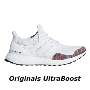 アディダス 偽物 スニーカー【アディダス】オリジナルUltraBoostWhite Multitoe