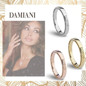 【DAMIANI】ダミアーニ リング 偽物 D.Sideウェディングリング☆ダイヤモンド