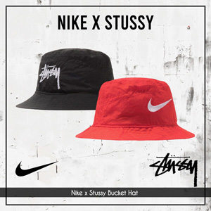 ナイキ stussy バケットハット 偽物 BUCKET HAT バケットハット 選べる2色