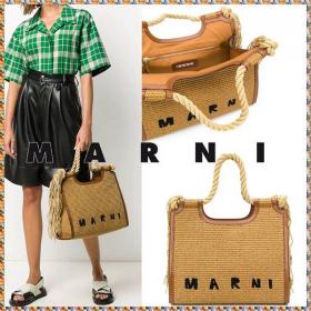 マルニ かごバッグ 偽物☆Marni マルニ☆North South マルニ トートバッグ