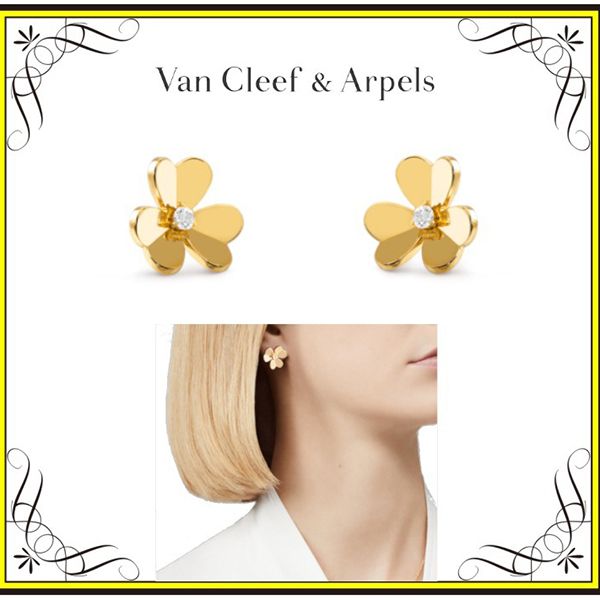 フリヴォル ピアス コピー ヴァンクリーフ 偽物【Van Cleef & Arpels】Frivole スモールモデル VCARB65700 世界中で大人気！