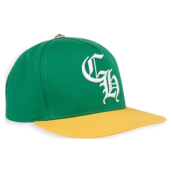 21SS クロムハーツ キャップ コピー Baseball Cap Green/Yellow