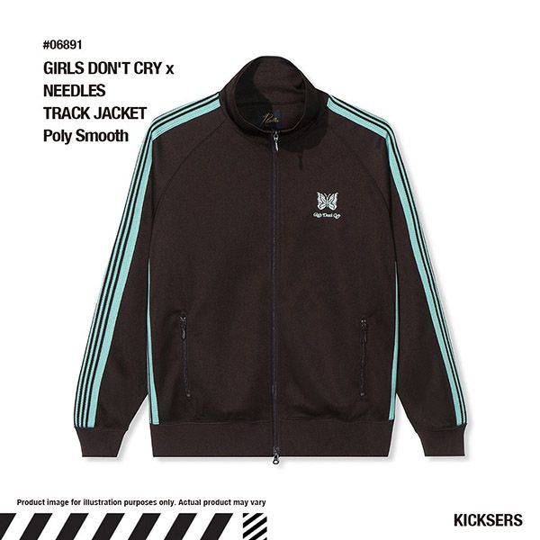 人気話題コラボ！needles ガールズドントクライ 偽物 TRACK JACKET