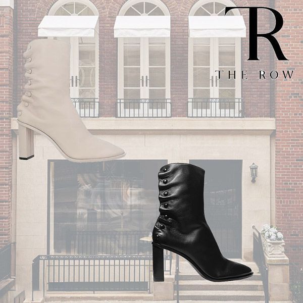 早い者勝ち♡THE ROW ショートブーツ 偽物 Ankle boots7 レザー 送料込み