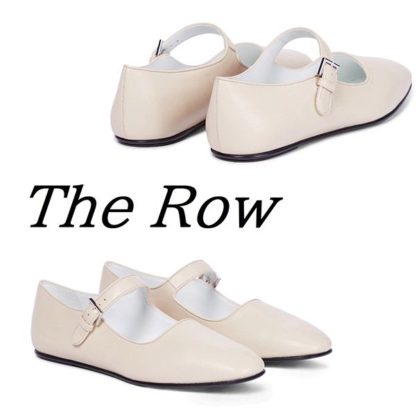 【The Row 偽物】本革バレエフラットシューズ 国内配送　関税なし！