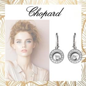 ショパール コピー 華やかな輝き【CHOPARD】世界中で大人気！ ハッピーダイヤモンド☆ピアス☆お洒落