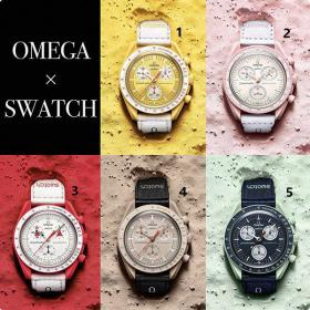 ムーンスウォッチ 偽物 オメガ スウォッチ 偽物★完売必至！Omega swatch ag バイオセラミック 42mm