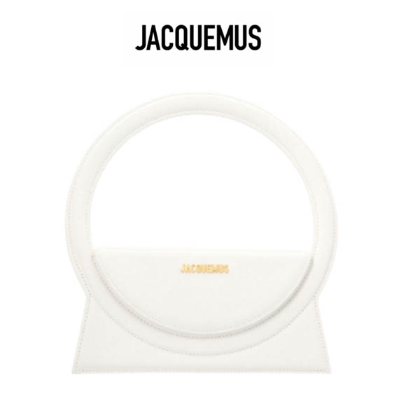 【JACQUEMUS】ジャックムス 偽物 LE SAC ROND ハンドバッグ ホワイト 221BA0153060WHITE 累積売上総額第１位！