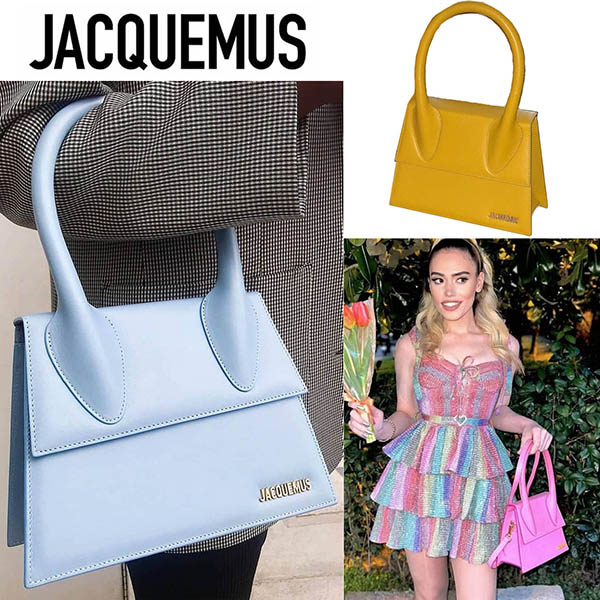 《新作大人気》稀少 ジャックムス 偽物【JACQUEMUS】ヘイリー愛用！ラージ シグネチャー ハンドバッグ 追跡付き発送