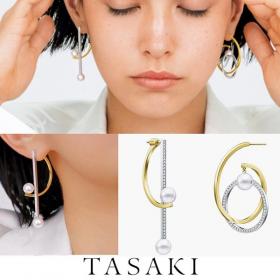 すぐ届く！【TASAKI コピー】キネティック イヤリング ピアス パール