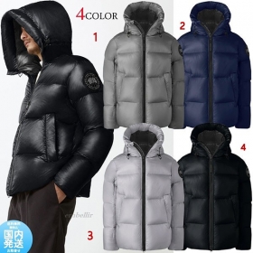 【人気商品】ナダグース 偽物 CROFTON PUFFER ブラックレーベル 2252M