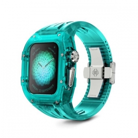 綺麗なゴールデンコンセプト 偽物 Apple Watch Case RSTR45 AQUA MINT