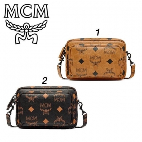 MCM 偽物 Aren クロスボディ マキシ ヴィセトス Small 2色 MMRDATA01BK001